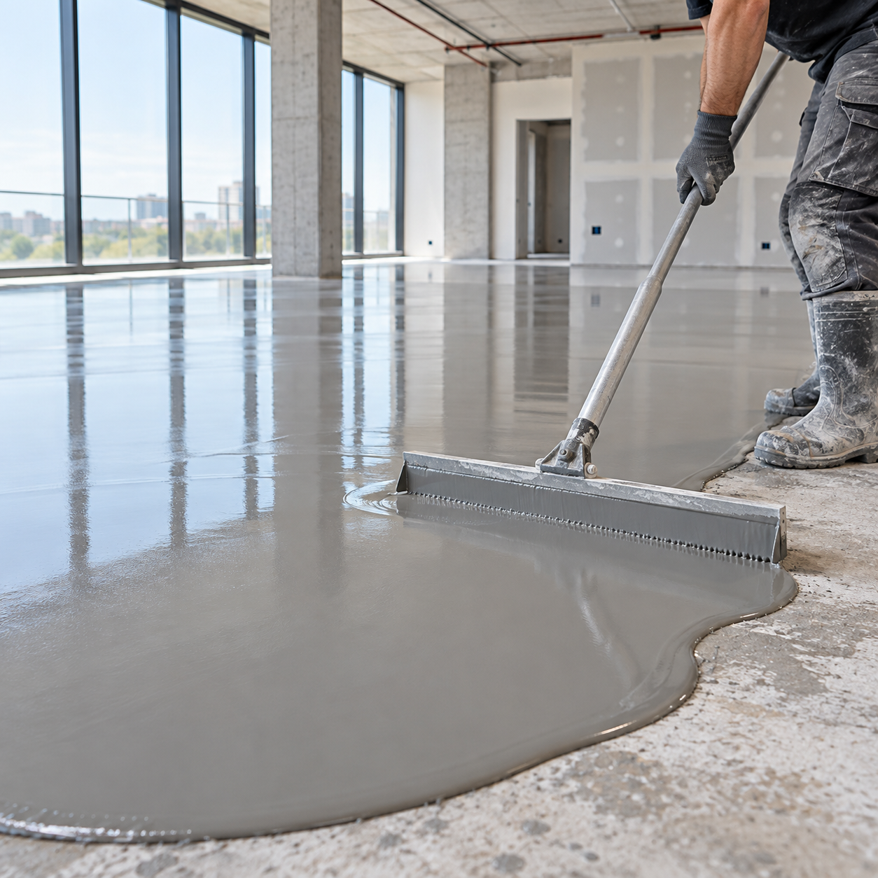 RDP in Self-Leveling Compounds: Balancing Flow, Adhesion and Surface Performance
